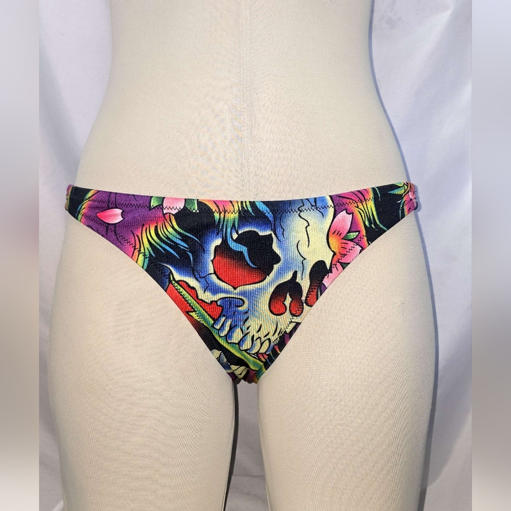 ED HARDY x Christian Audigier Bikini Bottom "TRADEWINDS SKULL"